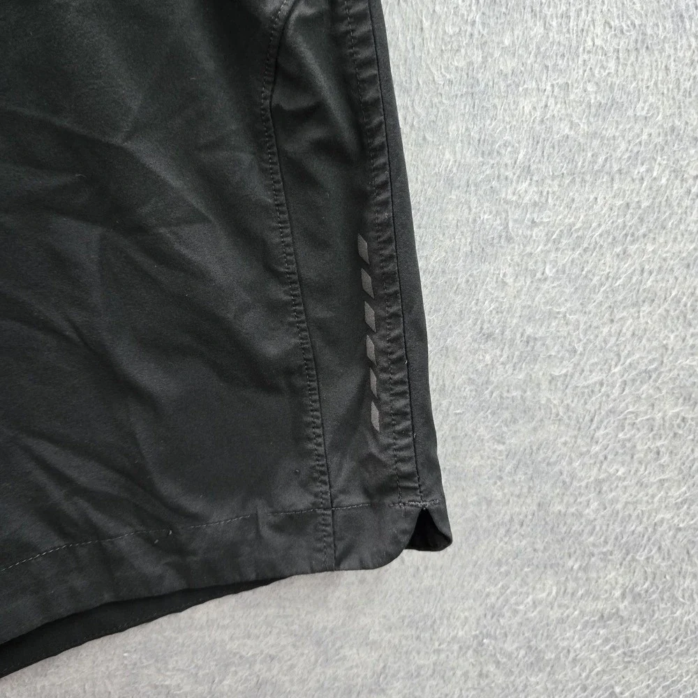 Rhone Men Activewear Shorts L Black Athletic Shorts Zipper 3